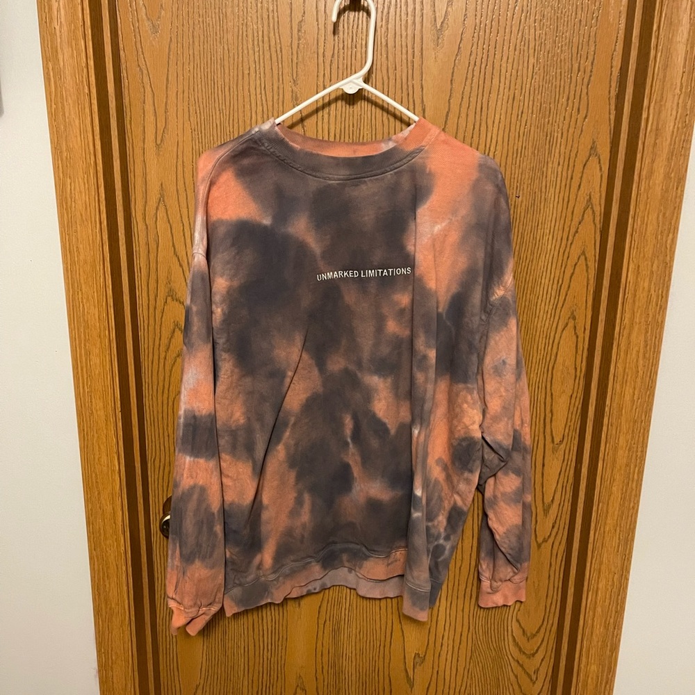 Zara Tie-Dye Crewneck Sweatshirt